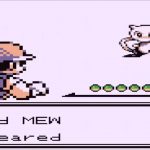Catching Mew in R/B/Y