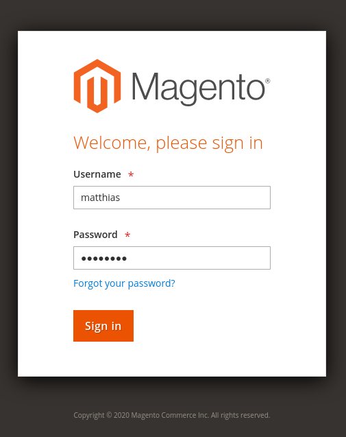 Login Page