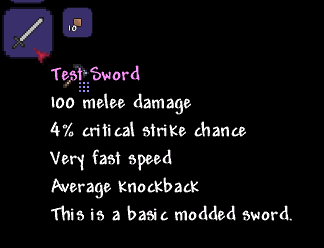 Mod in game after edit