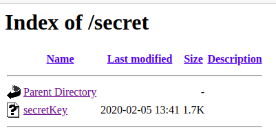 secret folder
