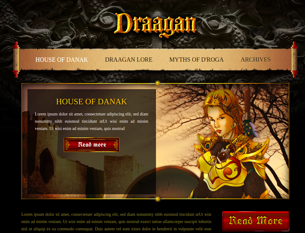 GamingServer Webpage