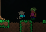custom pet Terraria Cat in action