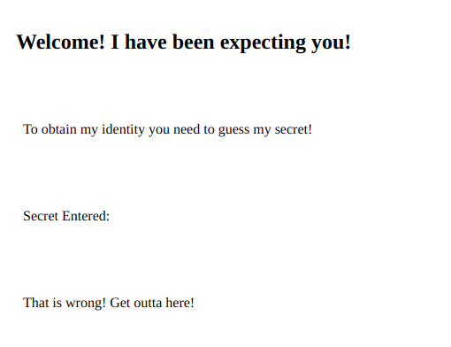 TryHackMe Madness - Secret