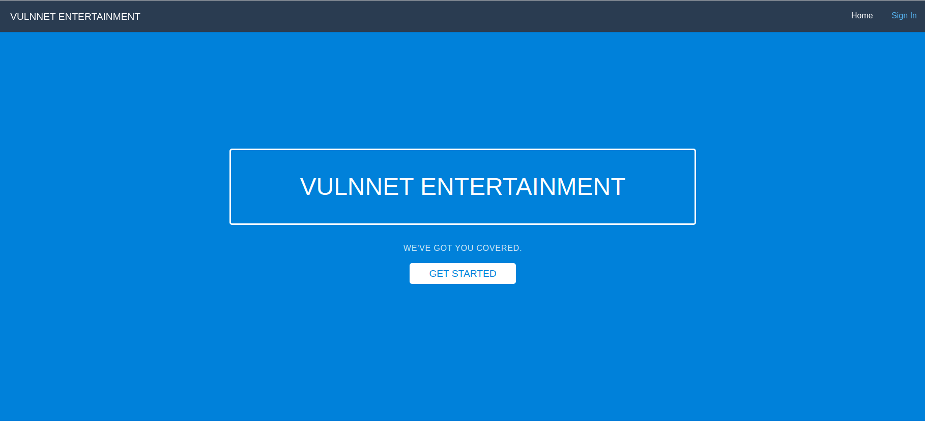 TryHackMe VulnNet - web server