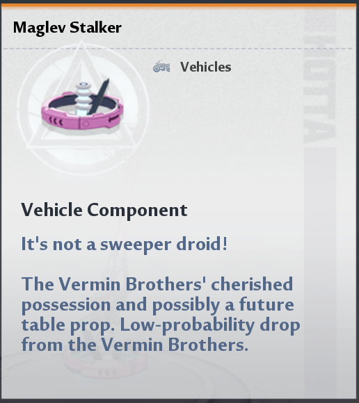 The Chaser Component - Maglev Stalker