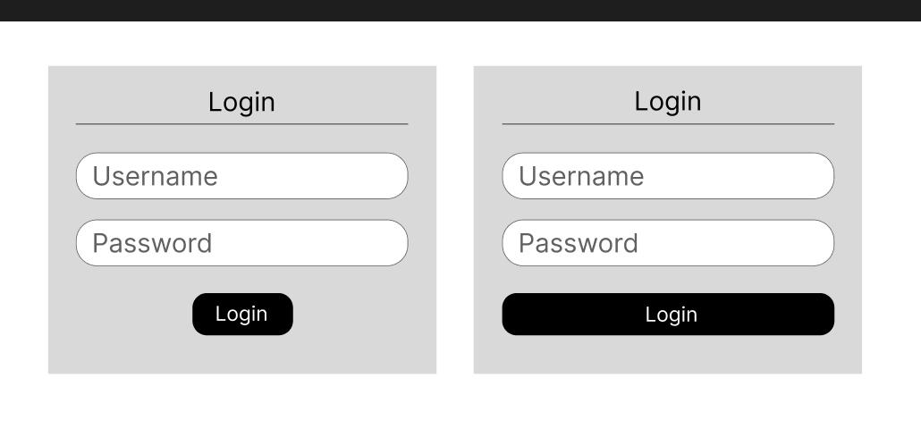 form alignment example