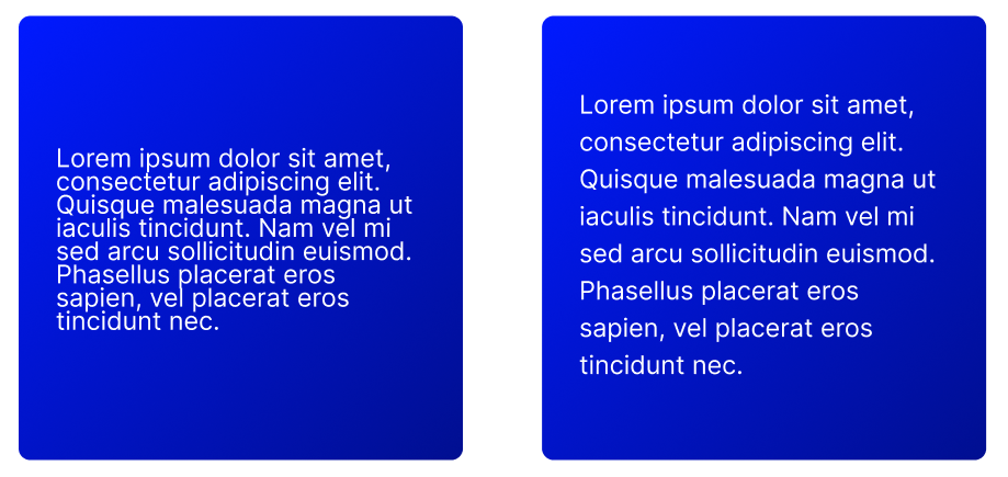 Whitespace Text Example