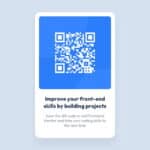 Frontend Mentor QR code