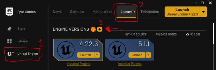 Installing UE5