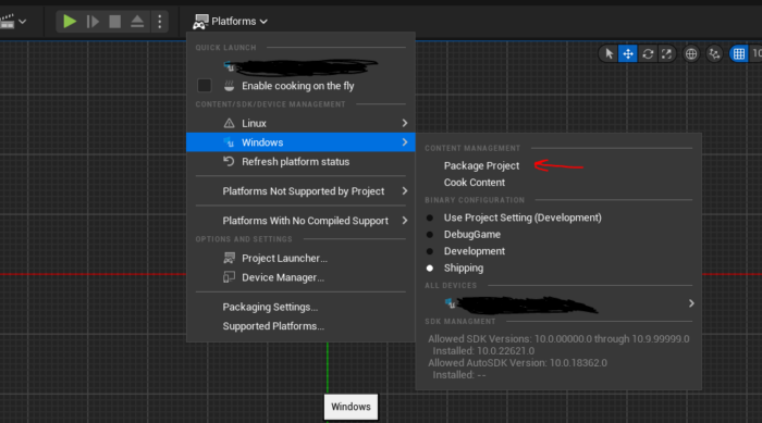 Package project