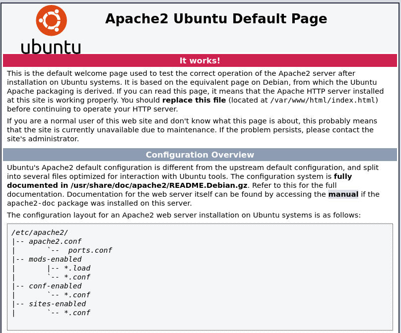 TryHackMe Dreaming | Default Web Page